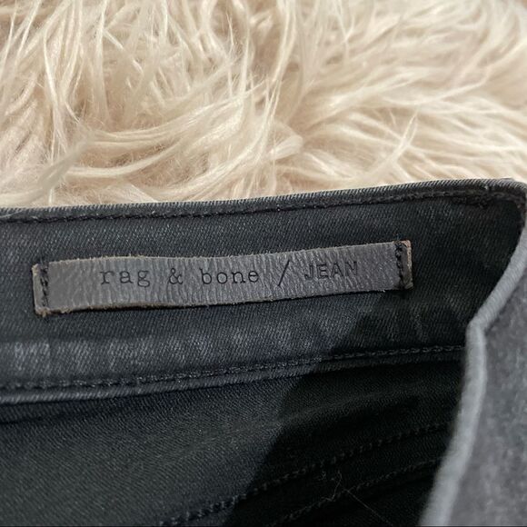 Rag & Bone unique black jeans size 26 - Picture 4 of 8